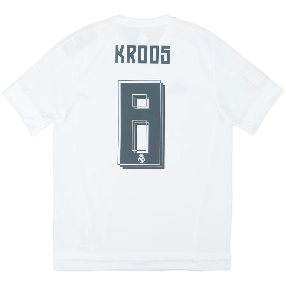 2015-16 Real Madrid Home Shirt Kroos #8 (M)