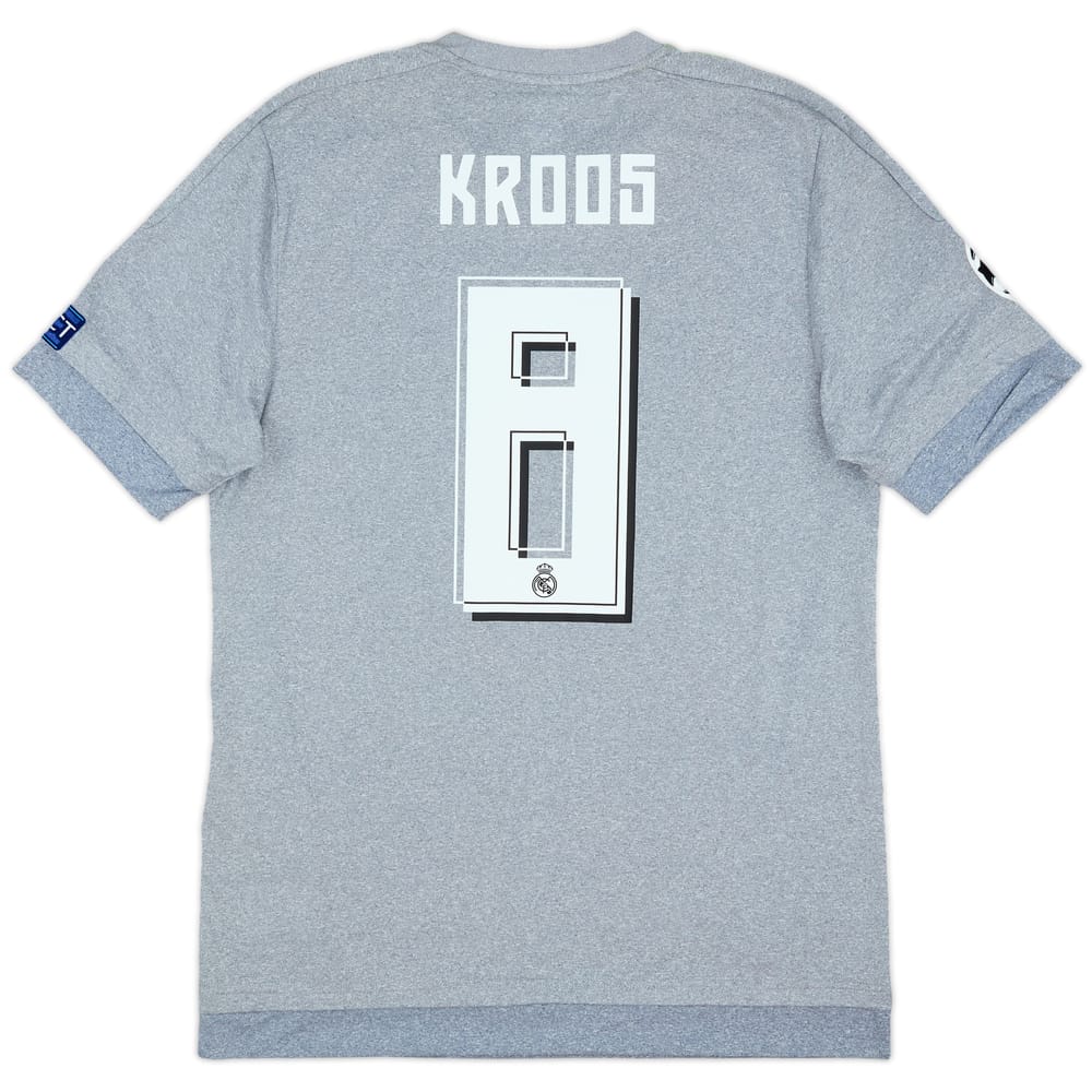 2015-16 Real Madrid Away Shirt Kroos #8 (L)