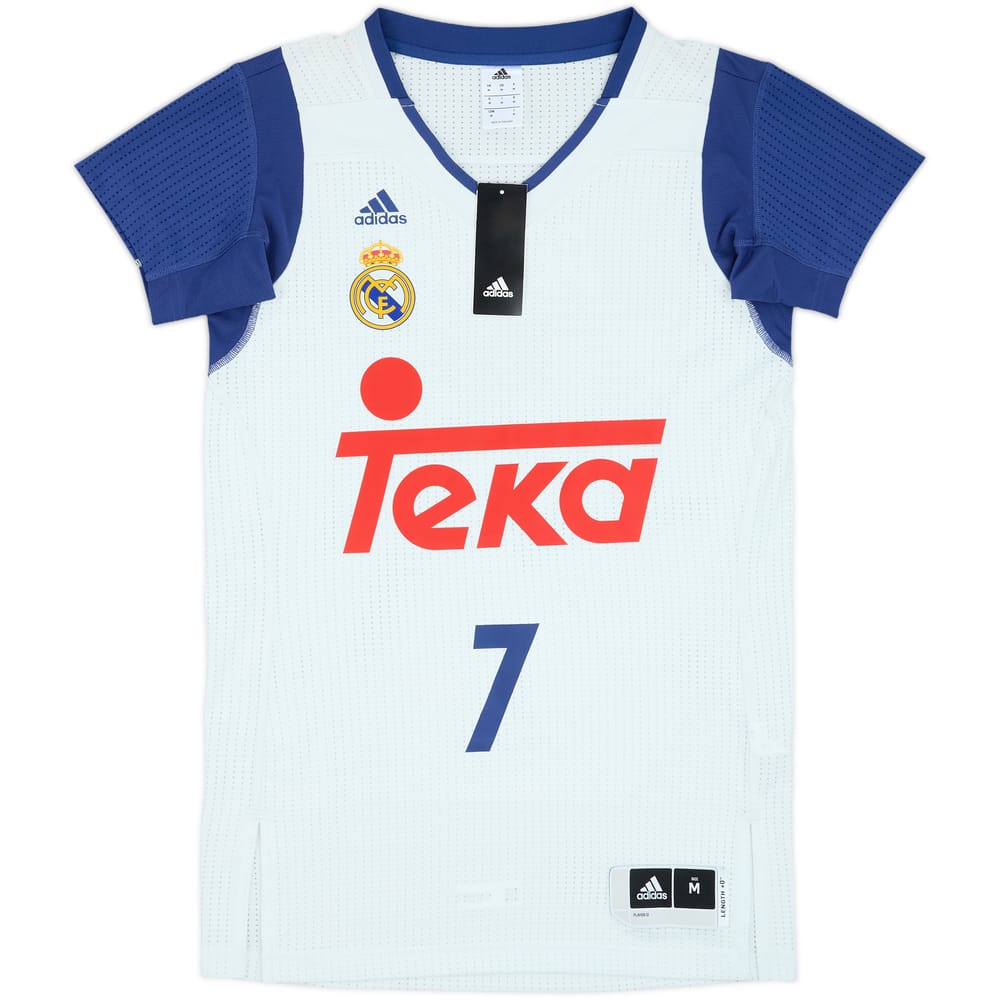 2016-17 Real Madrid Baloncesto Doncic #7 adidas Alternate Jersey (M)