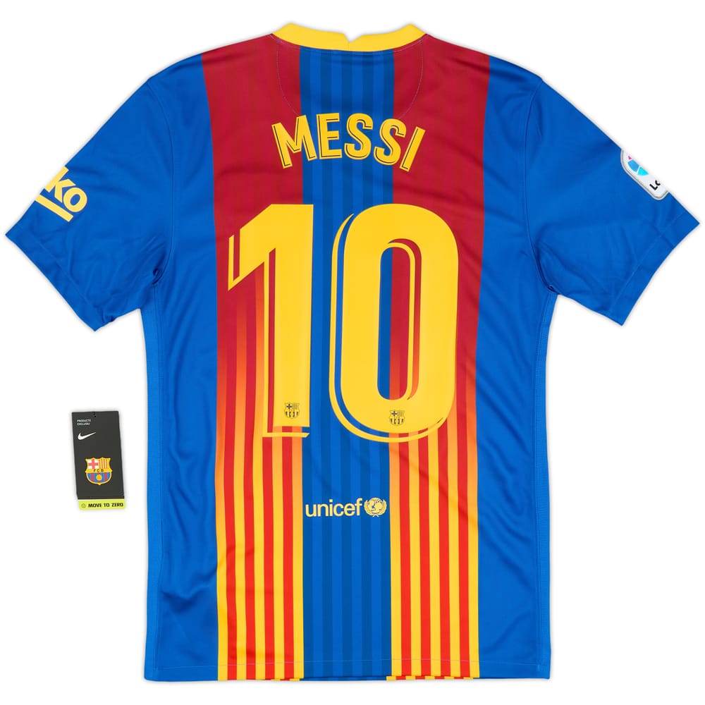 2020-21 Barcelona Special Edition 'El Clasico' Fourth Shirt Messi #10 (S)
