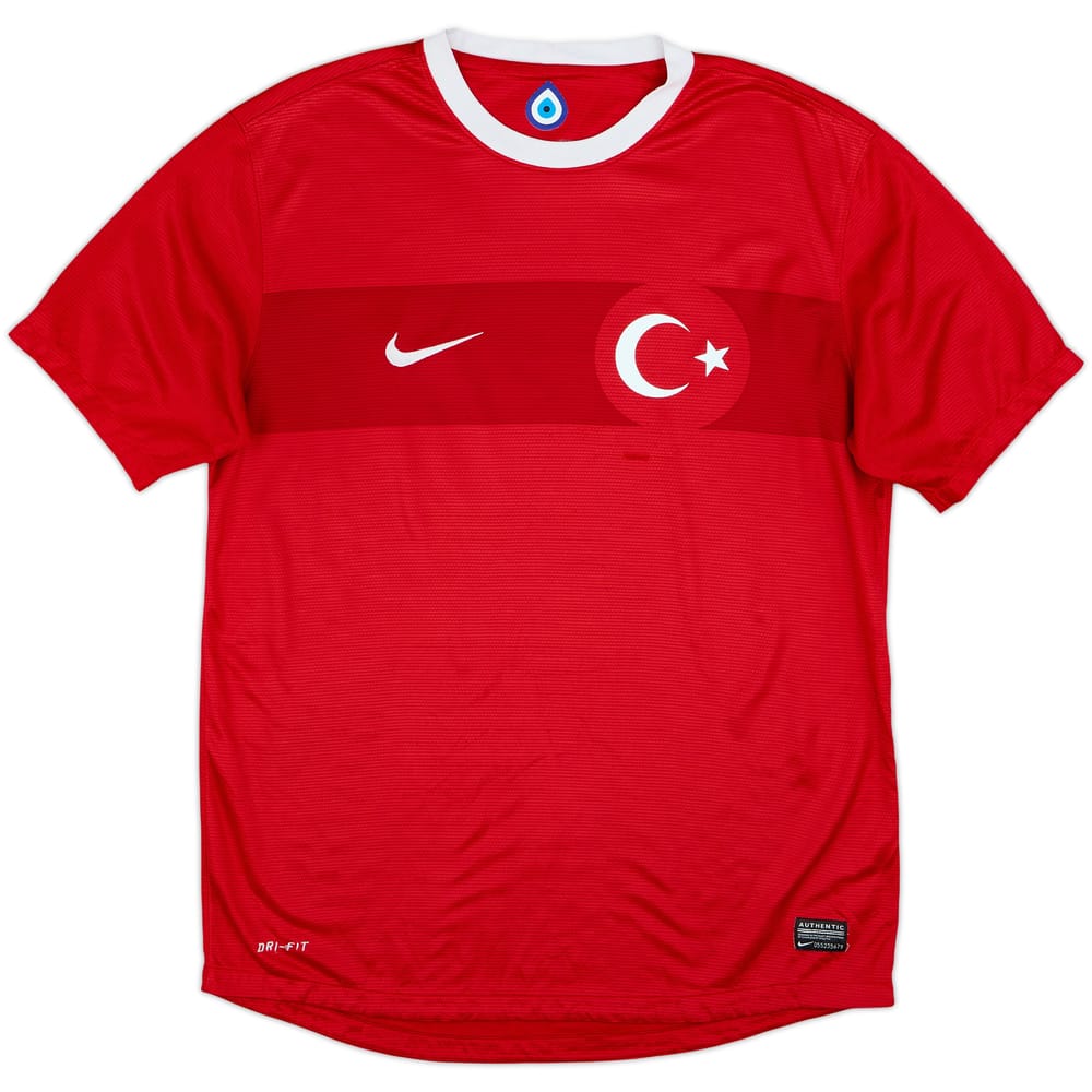 2012-14 Turkey Home Shirt - 7/10 - (M)