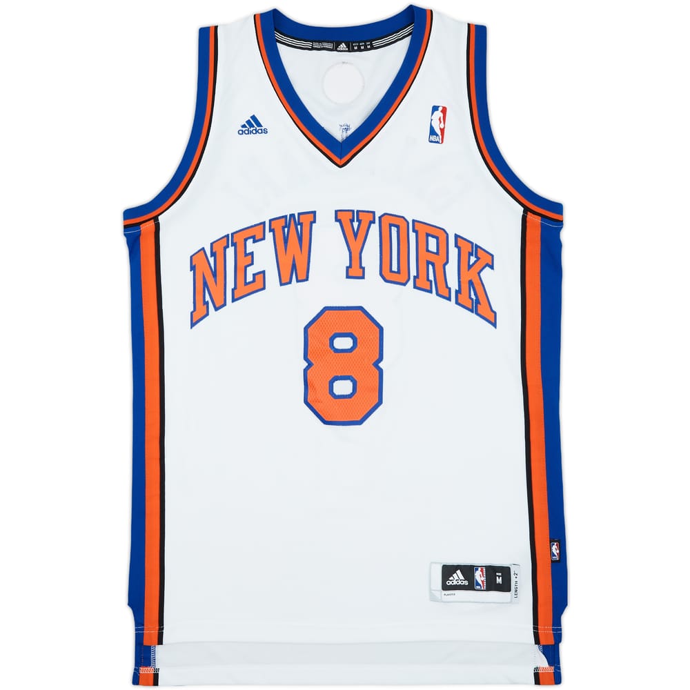 2008-10 New York Knicks Gallinari #8 adidas Swingman Home Jersey - 7/10 - (M)
