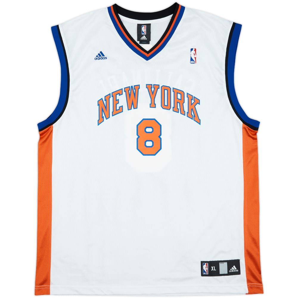 2008-10 New York Knicks Gallinari #8 adidas Home Jersey - 7/10 - (XL)
