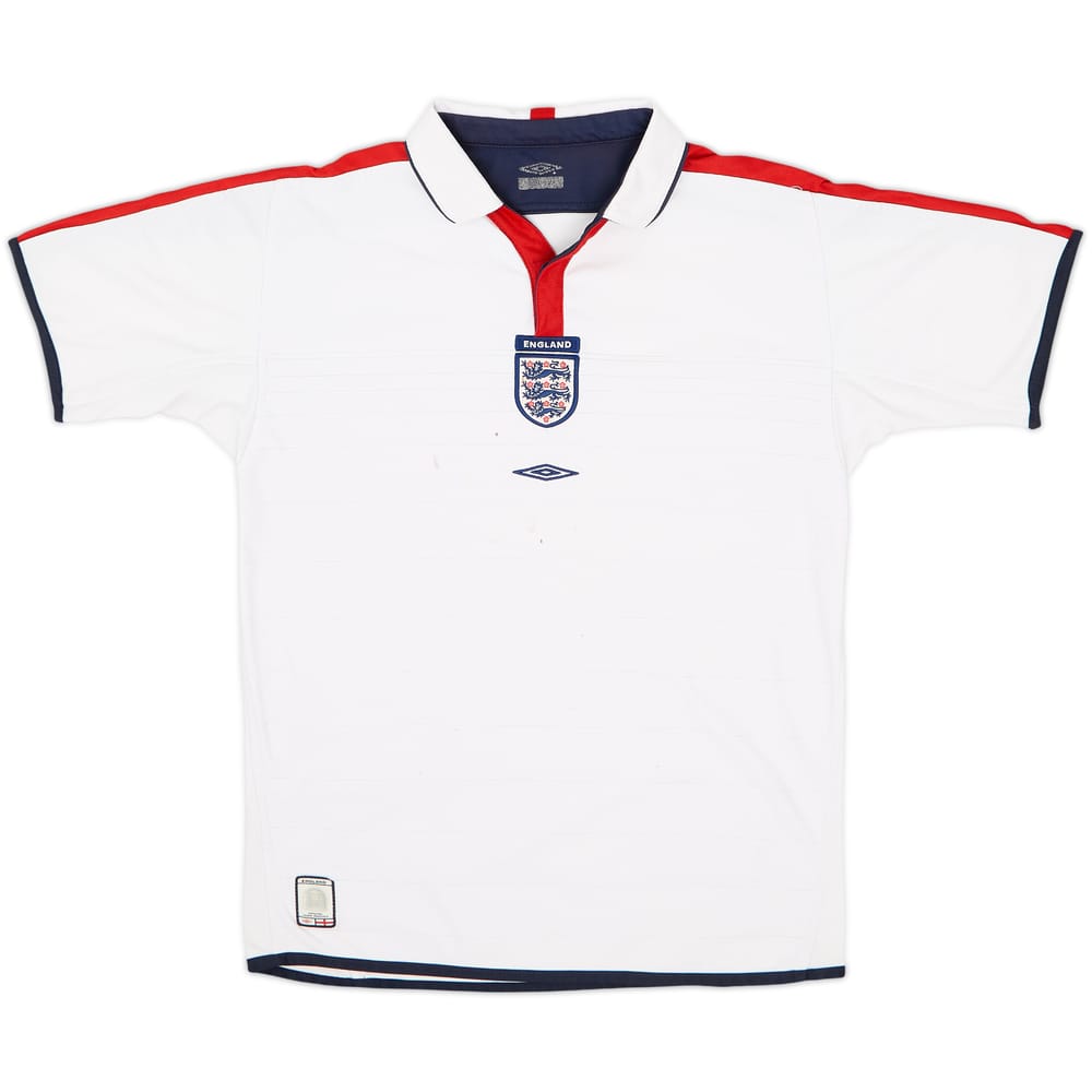 2003-05 England Home Shirt - 5/10 - (XL.Boys)