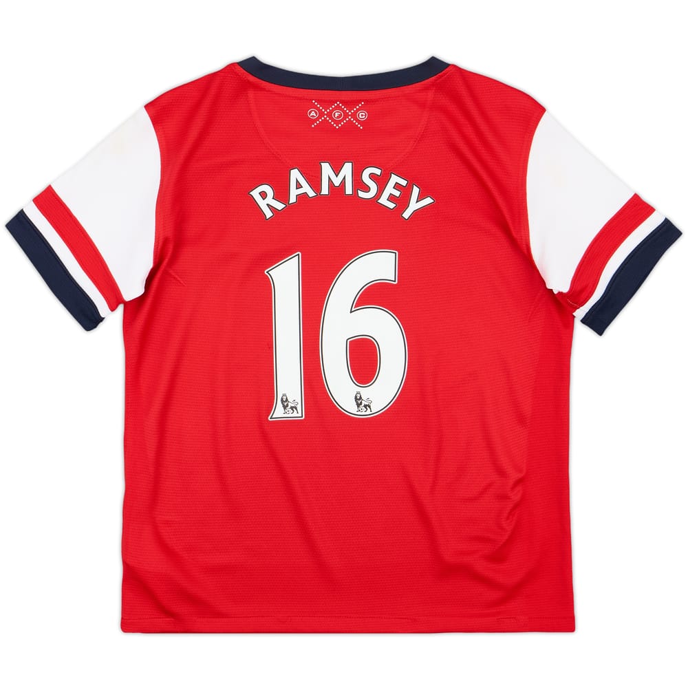 2012-14 Arsenal Home Shirt Ramsey #16 - 7/10 - (M.Boys)