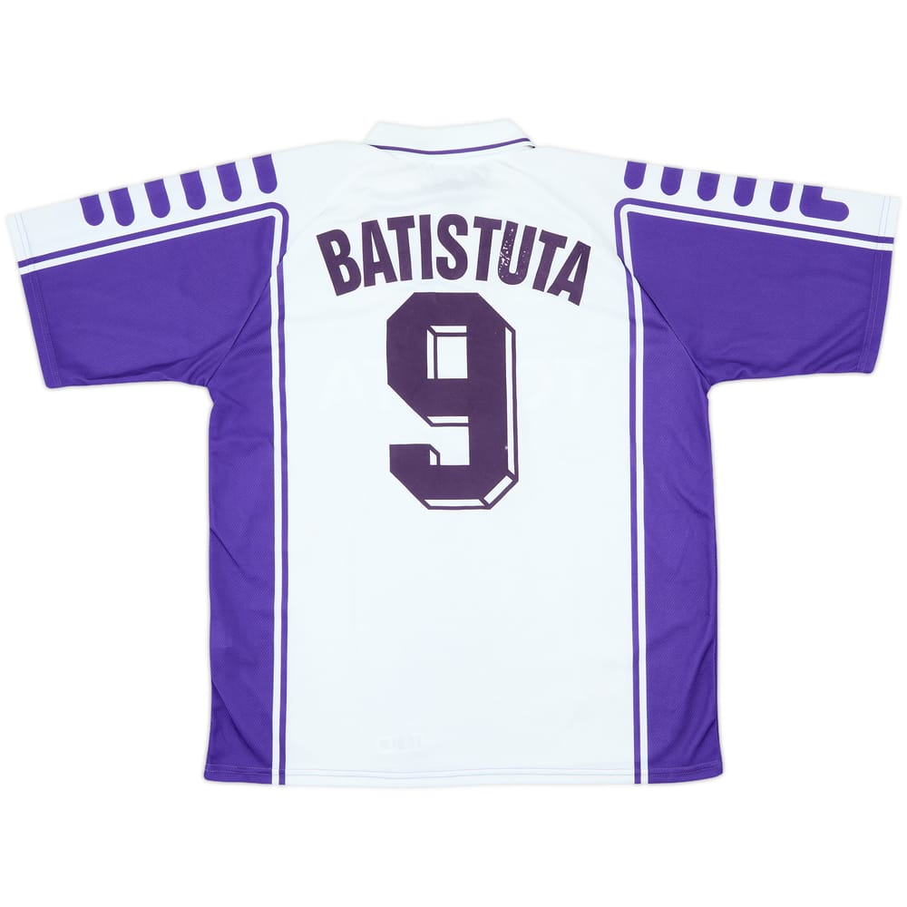 1999-00 Fiorentina Away Shirt Batistuta #9 (XL)
