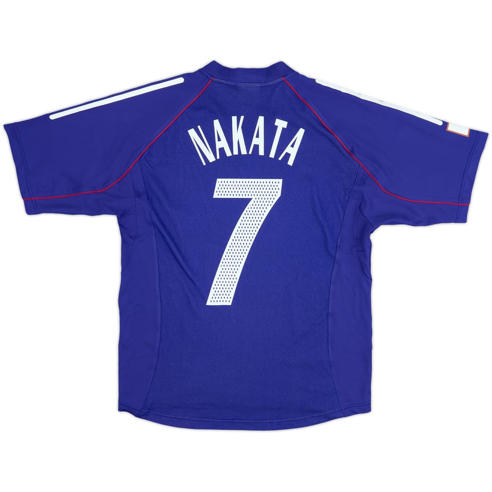 2002-04 Japan Home Shirt Nakata #7 - 8/10 - (M)