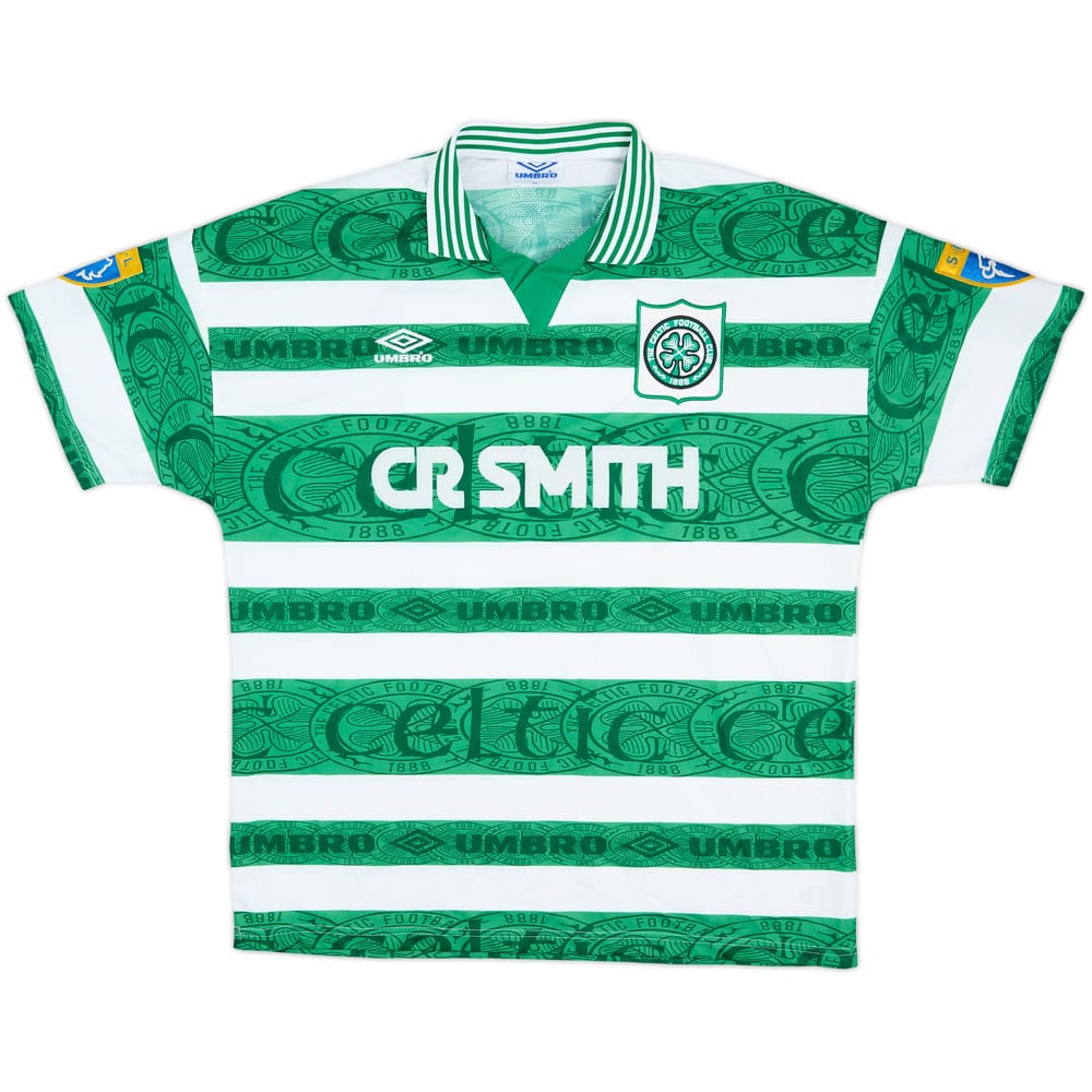 1995-97 Celtic Match Issue Home Shirt #9