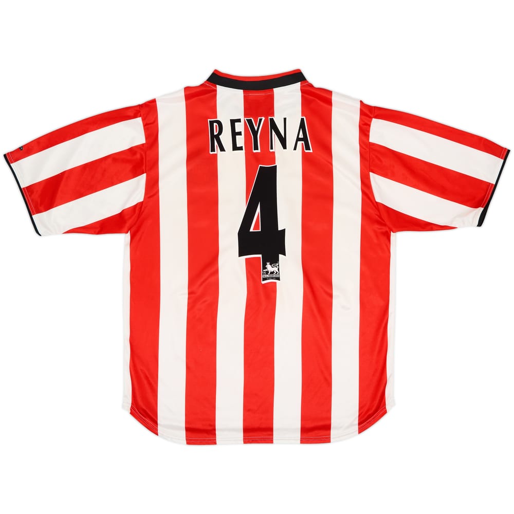 2000-02 Sunderland Home Shirt Reyna #4 - 6/10 - (L)