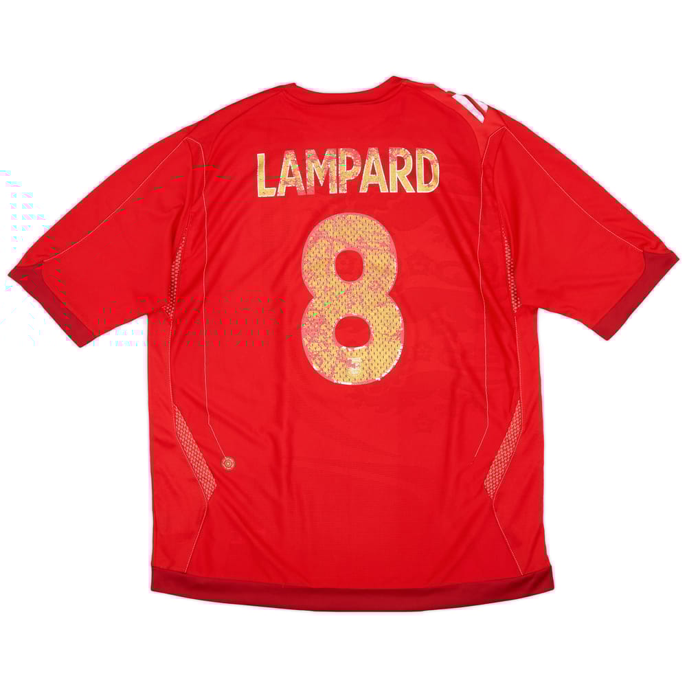 2006-08 England Away Shirt Lampard #8 - 3/10 - (XL)
