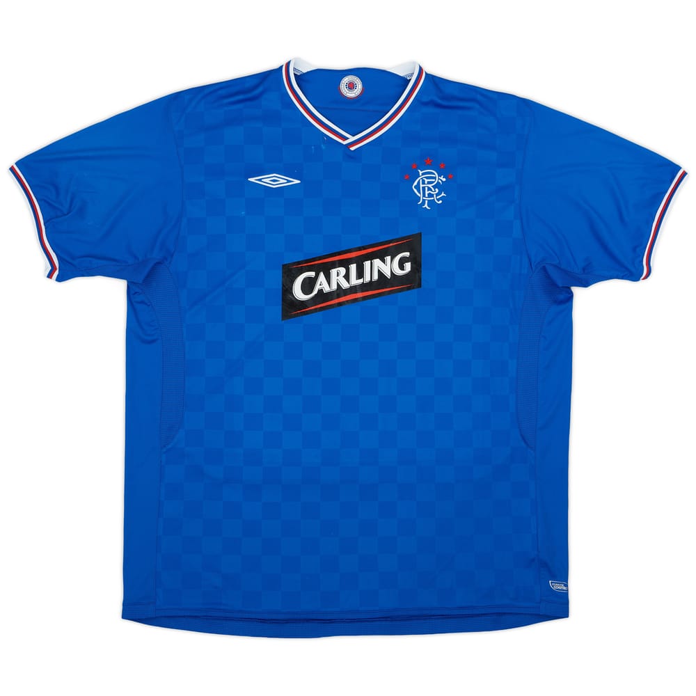 2009-10 Rangers Home Shirt - 7/10 - (4XL)