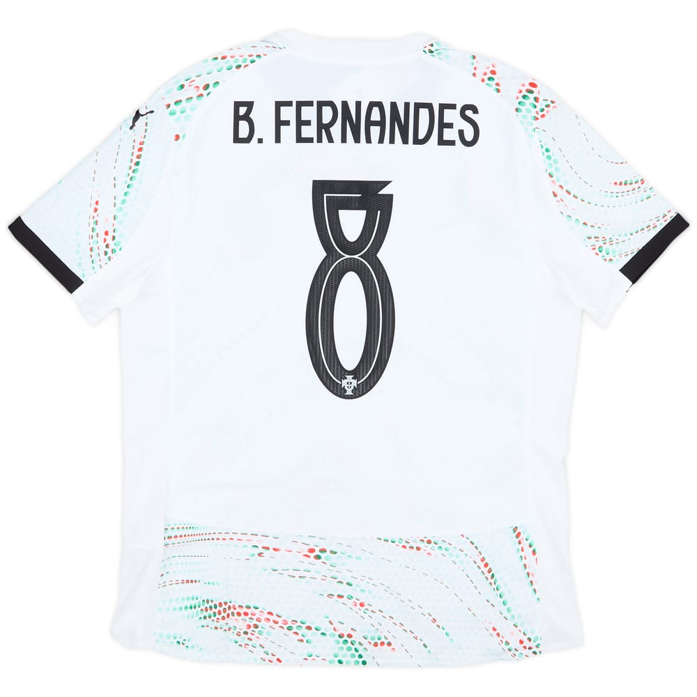 2025-26 Portugal Authentic Away Shirt B.Fernandes #8