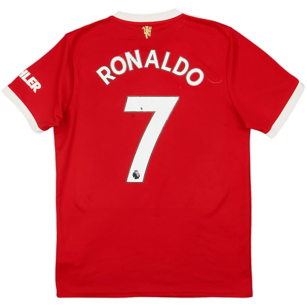 2021-22 Manchester United Home Shirt Ronaldo #7 - 5/10 - (M)