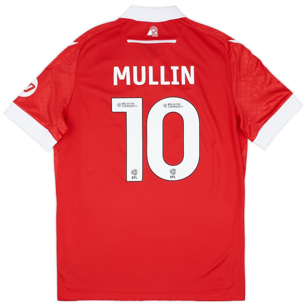 2024-25 Wrexham Home Shirt Mullin #10