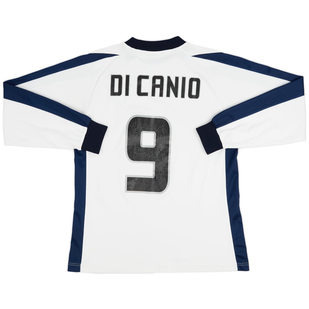 2003-04 Lazio Away L/S Shirt Di Canio #9 - 7/10 - (L)