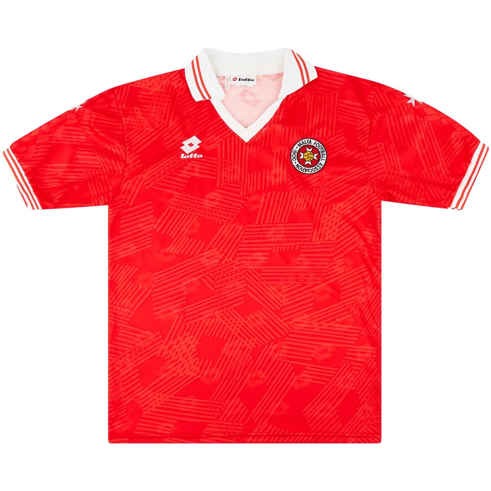 1992-93 Malta Match Issue Home Shirt #11