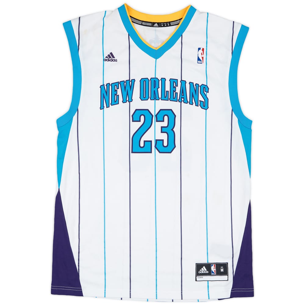 2012-13 New Orleans Hornets Davis #23 adidas Home Jersey - 6/10 - (M)