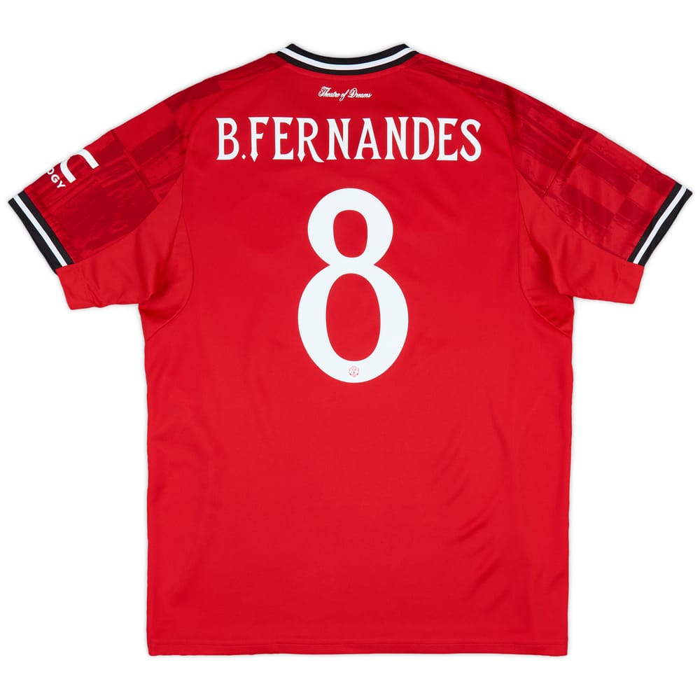 2025-26 Manchester United Home Shirt B.Fernandes #8