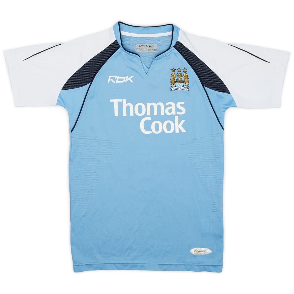 2006-07 Manchester City Home Shirt - 8/10 - (XS)