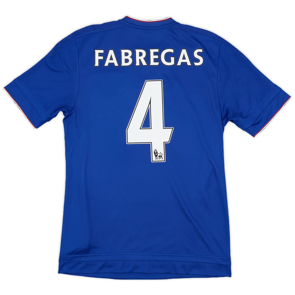 2015-16 Chelsea Home Shirt Fabregas #4 - 8/10 - (S)