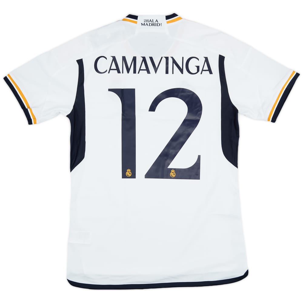 2023-24 Real Madrid Home Shirt Camavinga #12 (M)