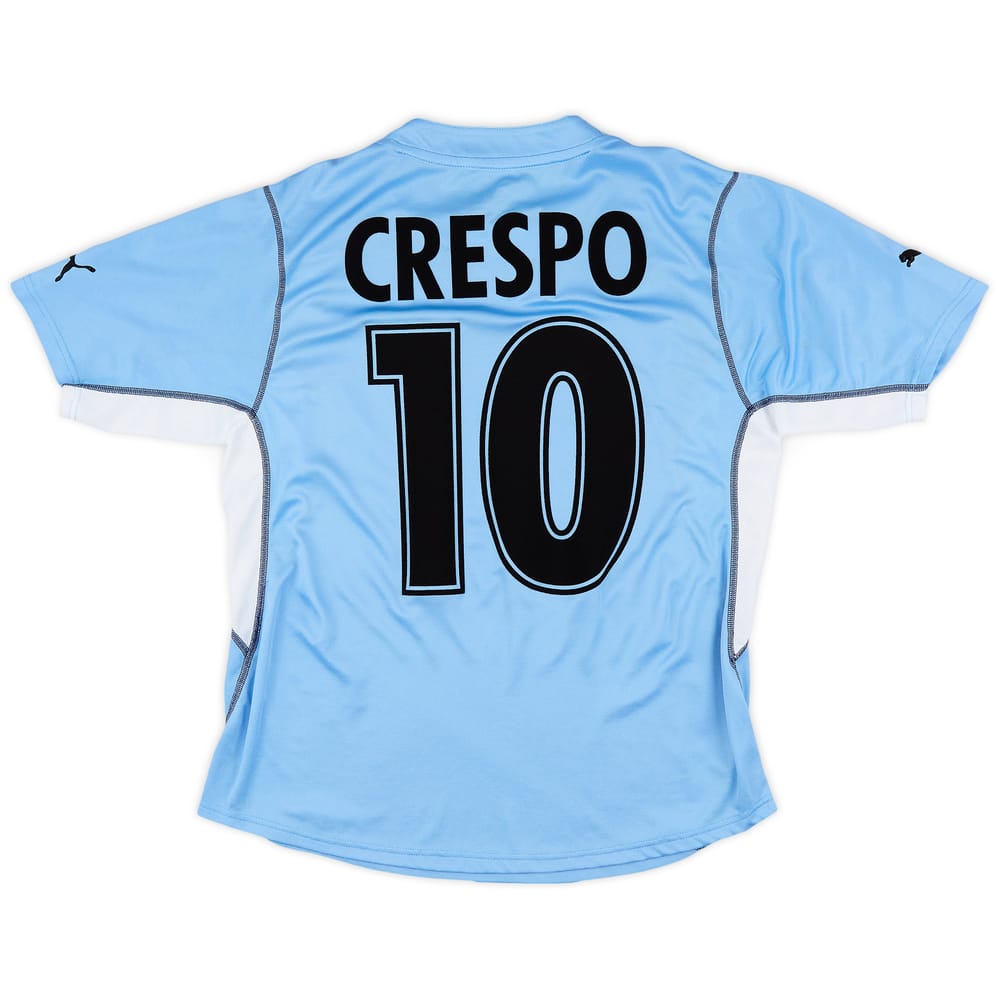 2001-02 Lazio Home Shirt Crespo #10 - 8/10 - (M)