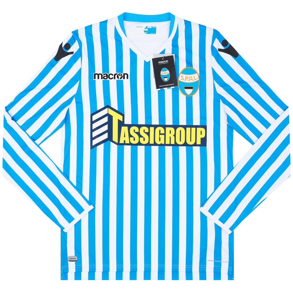 2018-19 SPAL Home L/S Shirt - NEW