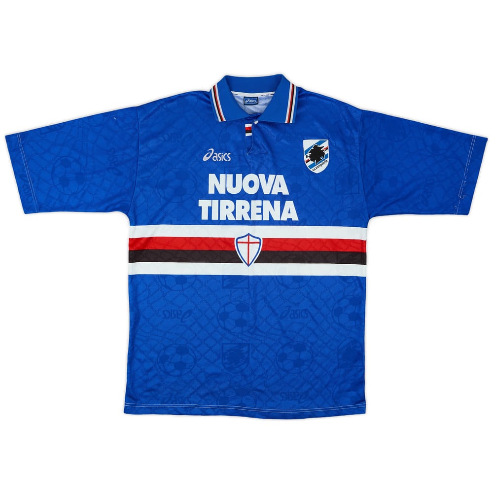 1995-96 Sampdoria Home Shirt - 5/10 - (XL)