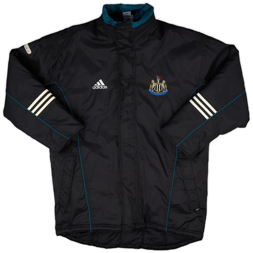 1999-00 Newcastle adidas Padded Bench Coat - 9/10 - (L)