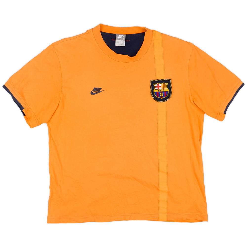 2007-08 Barcelona Nike Cotton Tee - 8/10 - (L)