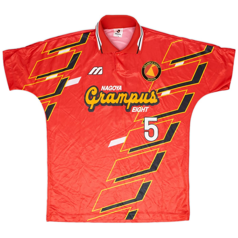 1994-96 Nagoya Grampus Eight Player Issue Home Shirt #5