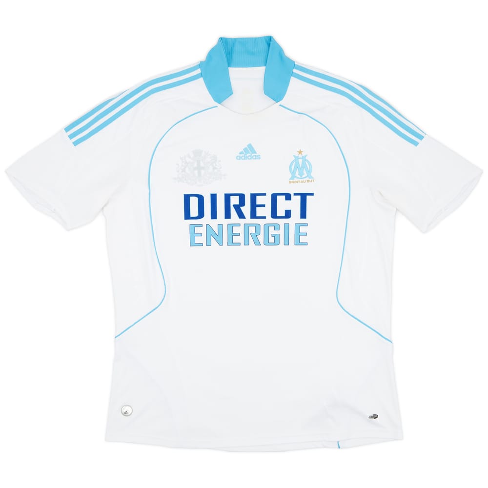 2008-09 Olympique Marseille Home Shirt - 7/10 - (4XL)