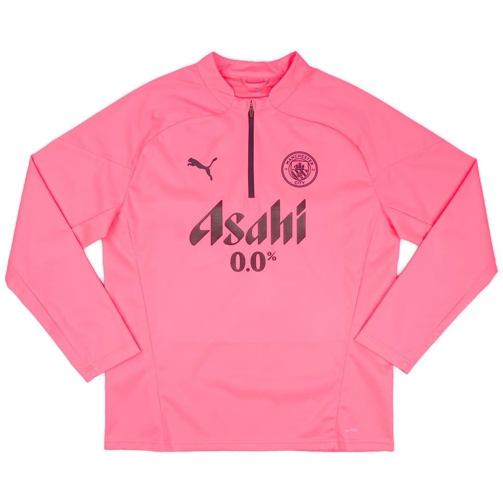 2023-24 Manchester City Player Issue 1/4 Zip Rain Top - 7/10