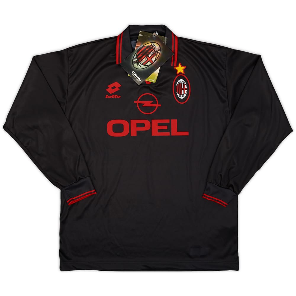 1996-97 AC Milan Basic Third L/S Shirt (XL.Boys)