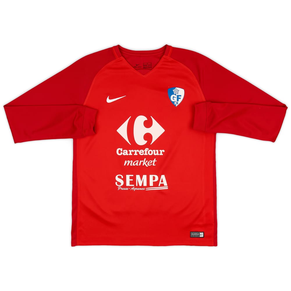 2021-22 Grenoble Away L/S Shirt #8 - As New - (XL.Kids)