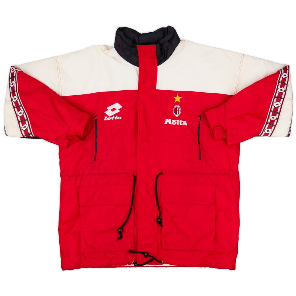 1993-94 AC Milan Lotto Padded Bench Coat - 6/10 - (L)