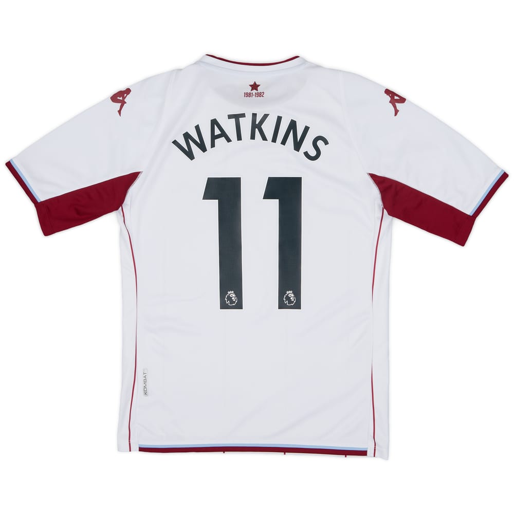 2021-22 Aston Villa Away Shirt Watkins #11 - 7/10 - (S)