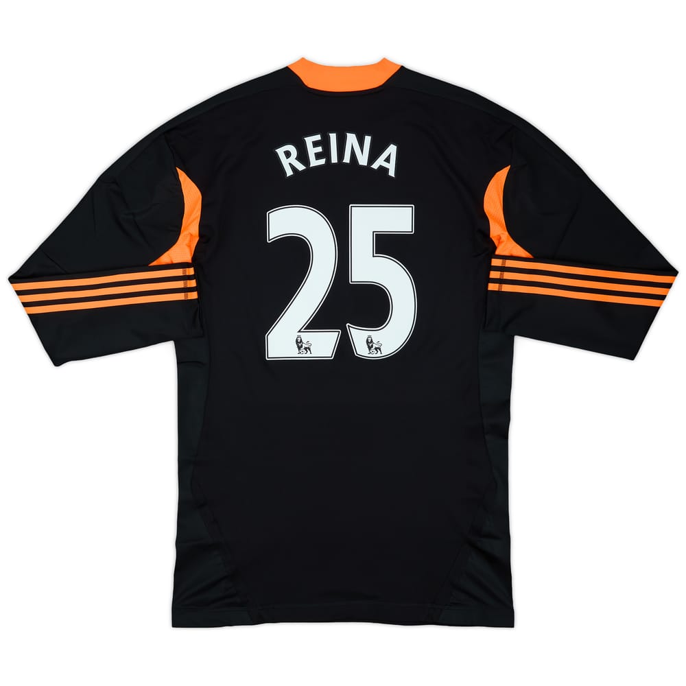 2011-12 Liverpool Player Issue TechFit GK Shirt Reina #25 (L)