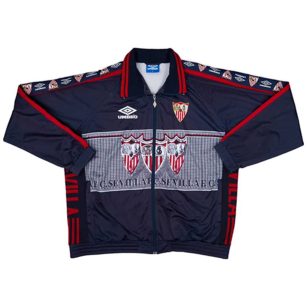 1995-96 Sevilla Umbro Track Jacket - 7/10 - (XL)