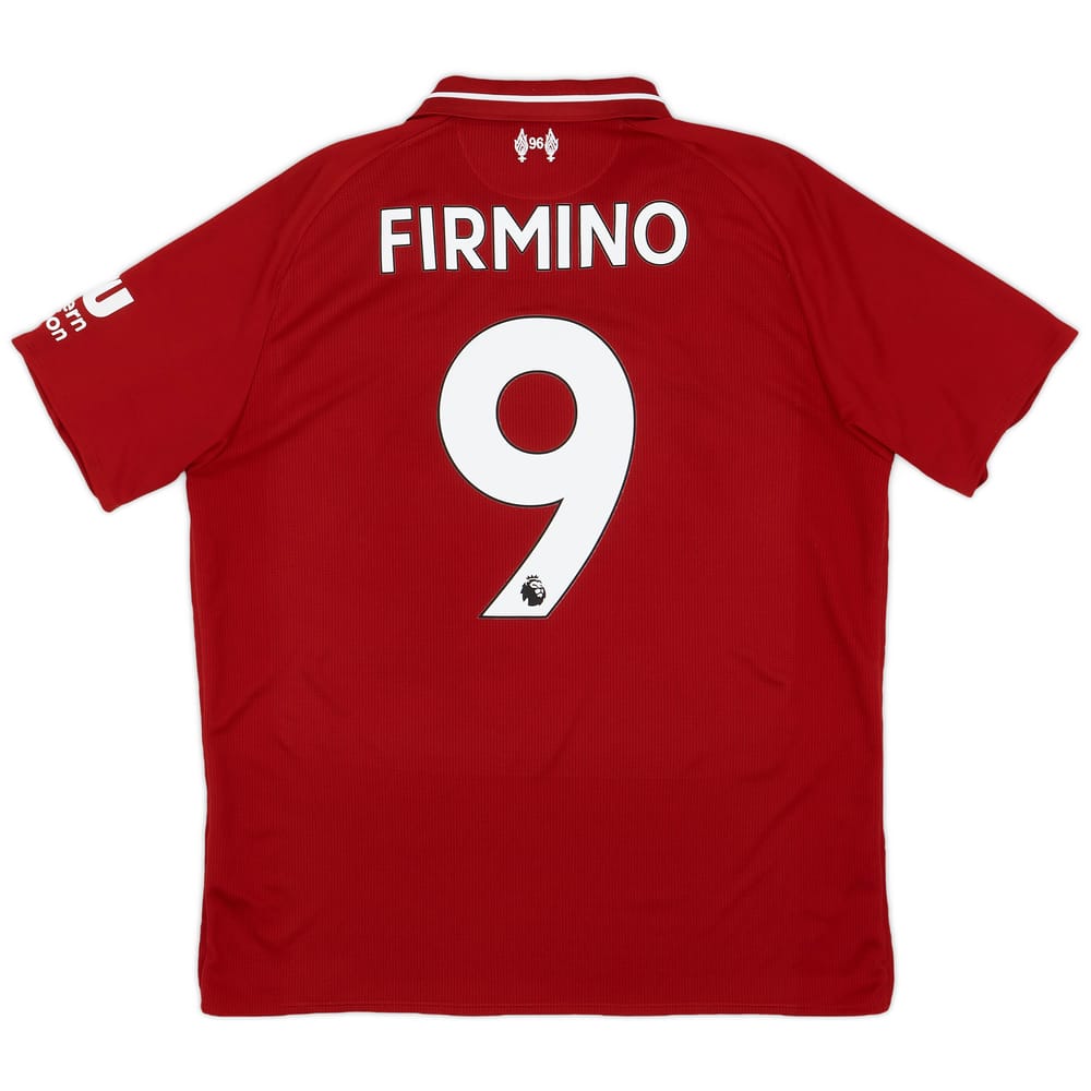 2018-19 Liverpool Home Shirt Firmino #9 - 6/10 - (S)