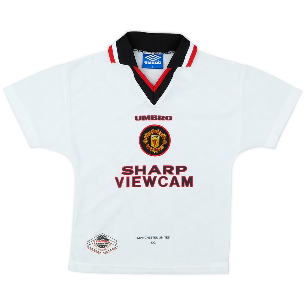 1996-97 Manchester United Away Shirt - 8/10 - (S.Boys)