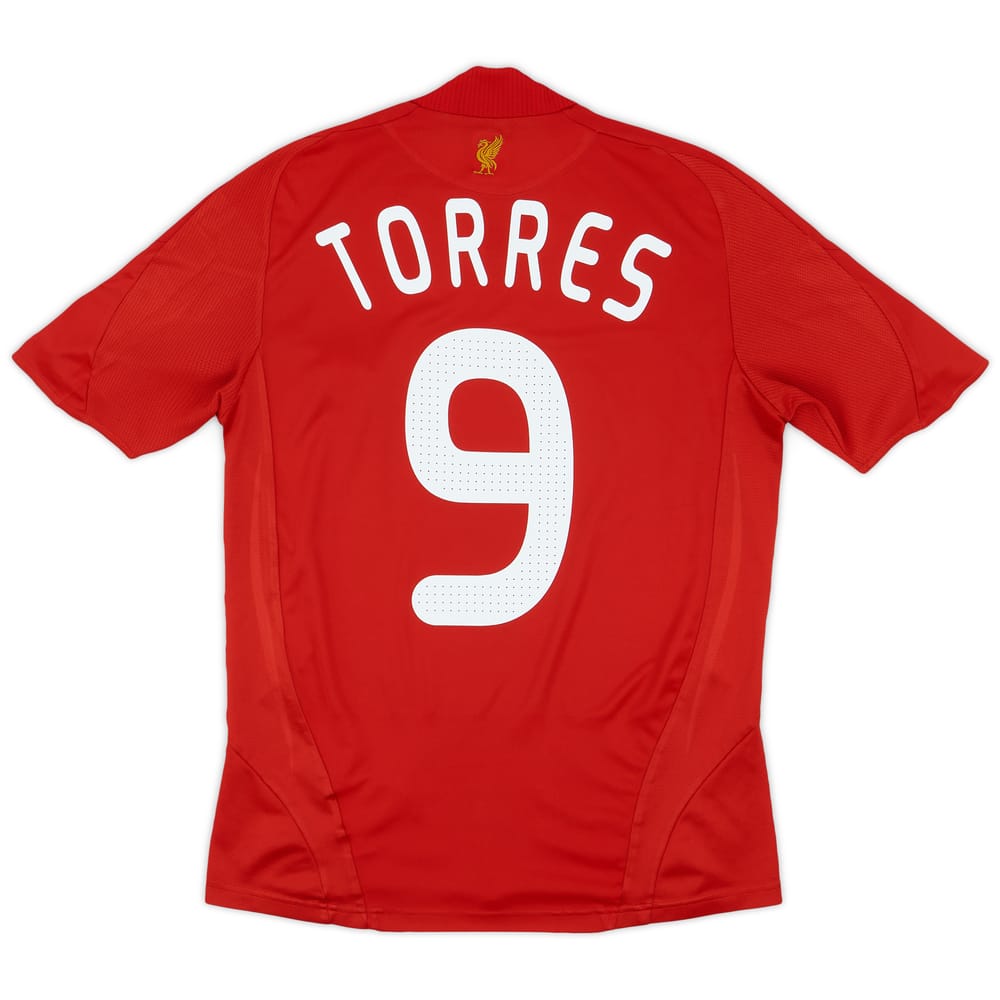 2008-10 Liverpool Home Shirt Torres #9 - 5/10 - (S)
