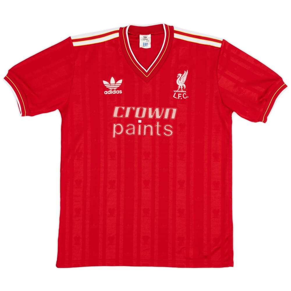 1985-87 Liverpool Home Shirt - 7/10 - (M)