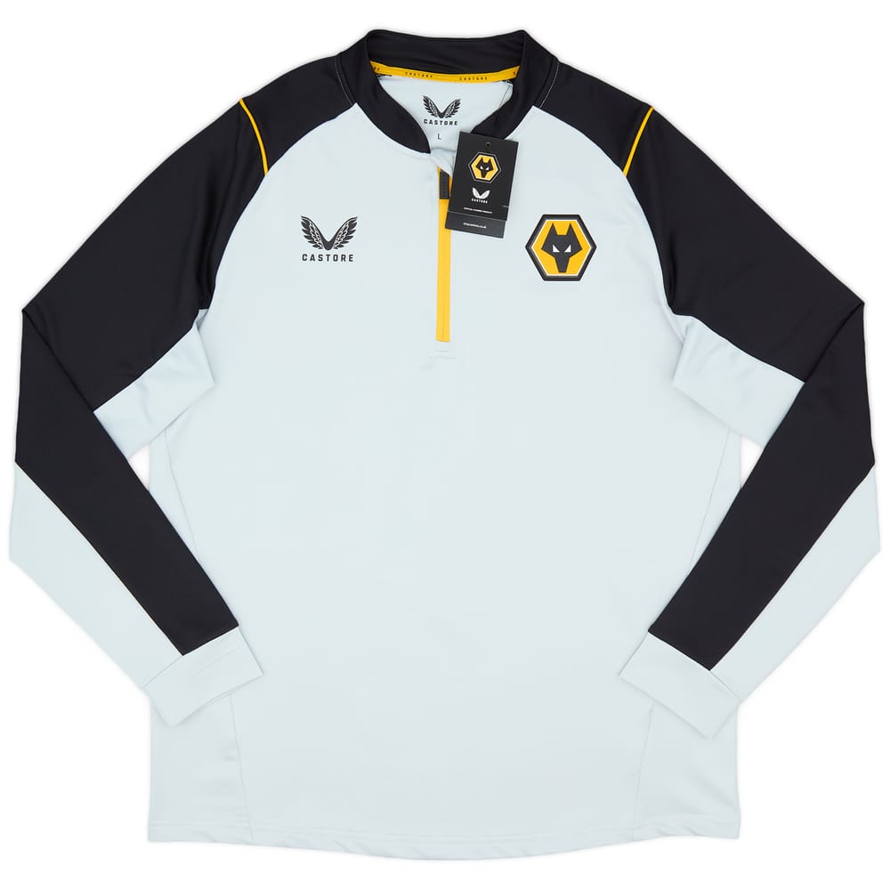 2022-23 Wolves Castore 1/4 Zip Training Top (L)