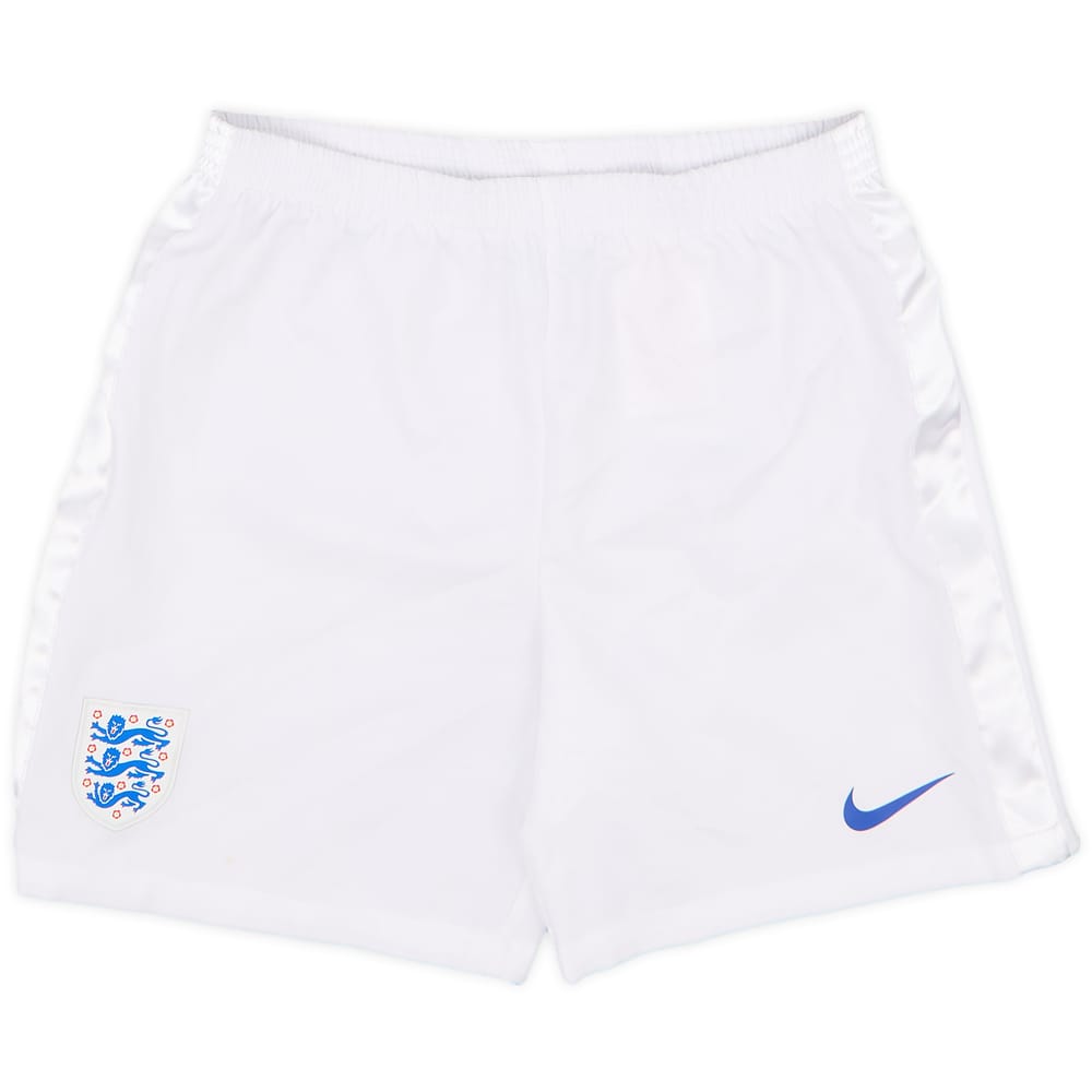 2014-15 England Home Shorts - 4/10 - (S.Boys)