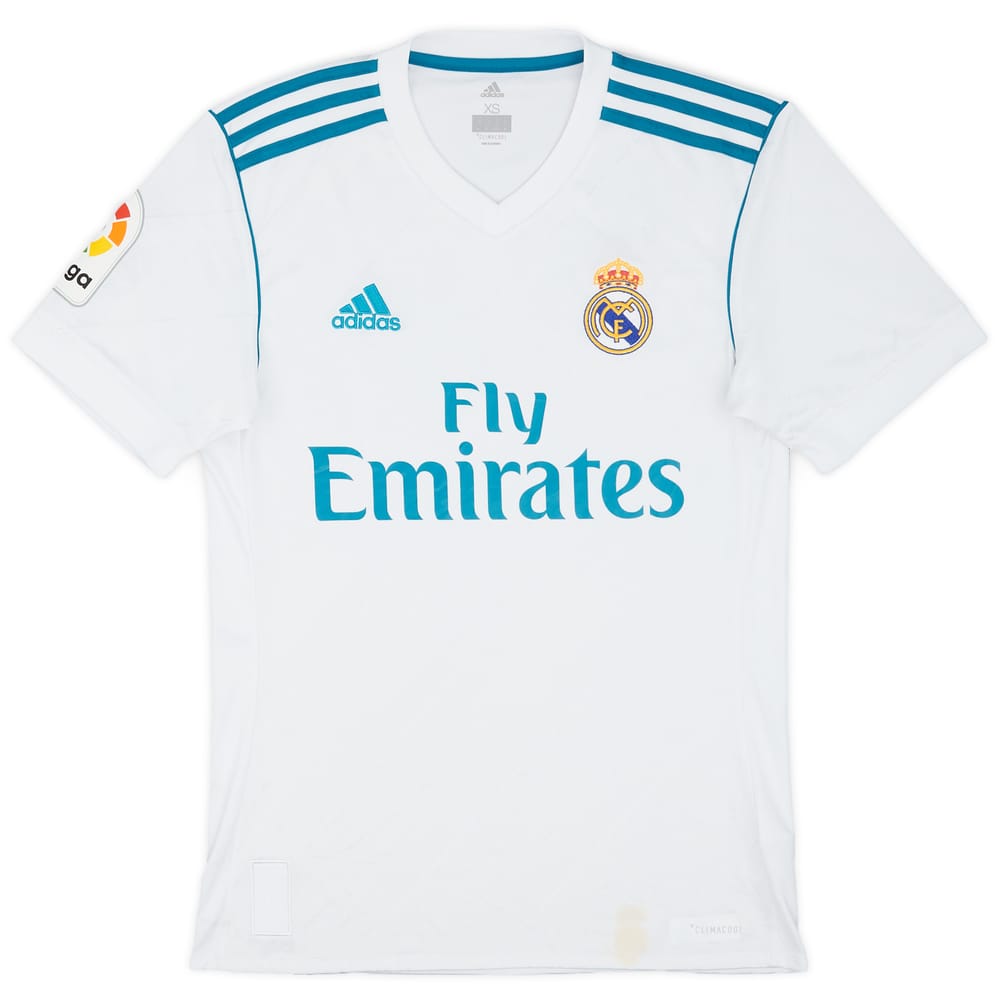 2017-18 Real Madrid Home Shirt - 5/10 - (XS)