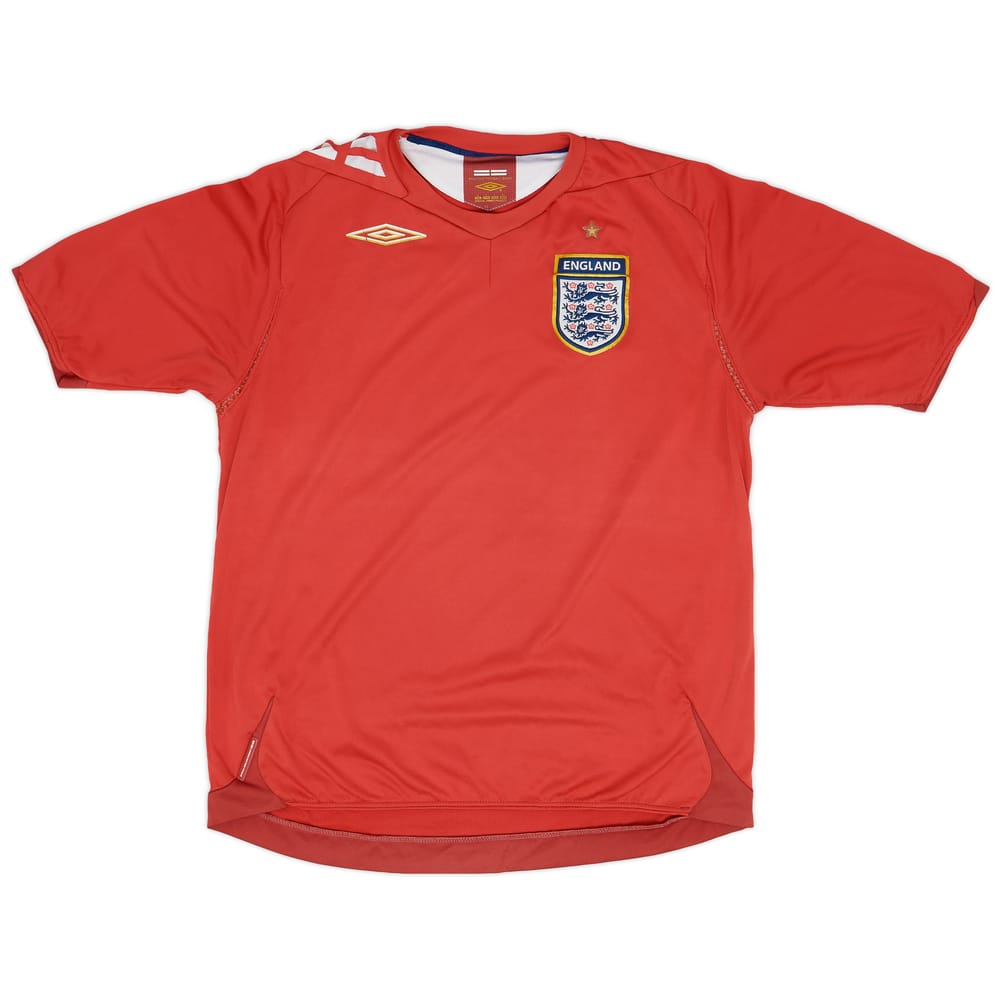 2006-08 England Away Shirt - 5/10 - (L)