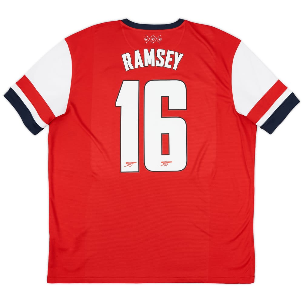 2012-14 Arsenal Home Shirt Ramsey #16 - 8/10 - (XXL)