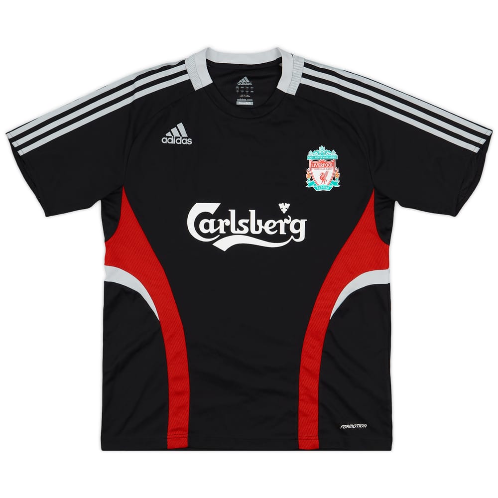 2008-09 Liverpool adidas Formotion Training Shirt - 9/10 - (L)