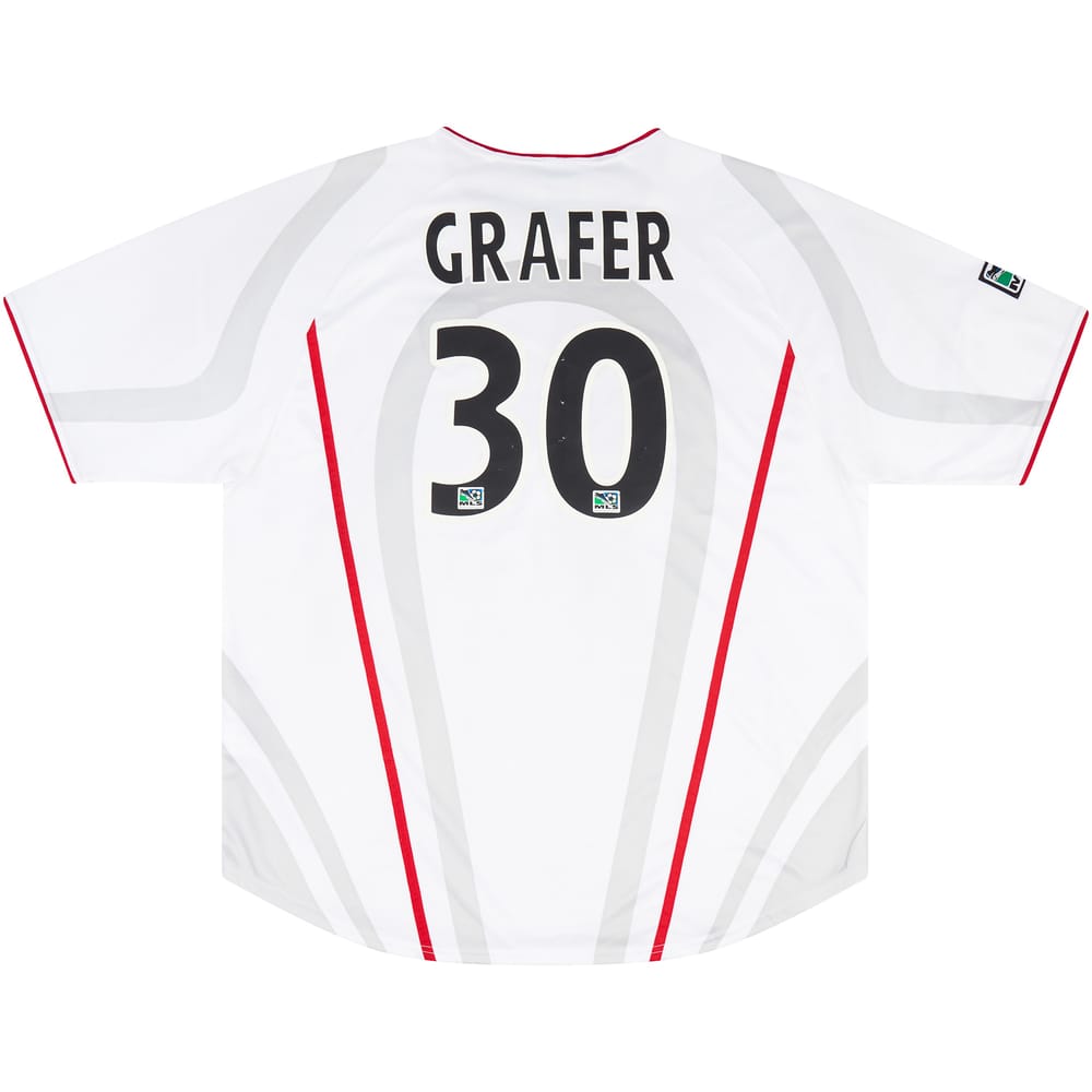 2003 NY/NJ Metrostars Match Issue GK Shirt Grafer #30